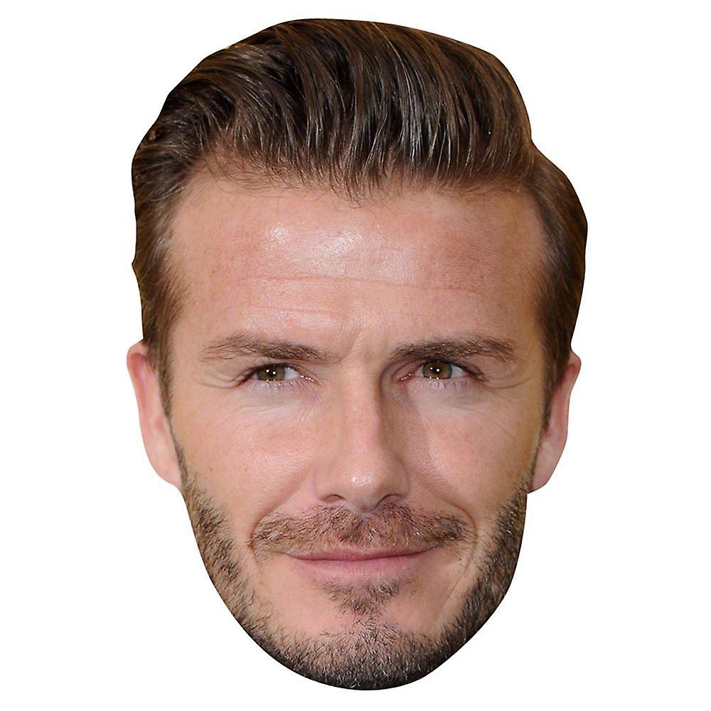 David Beckham Big Head. Larger than life mask.