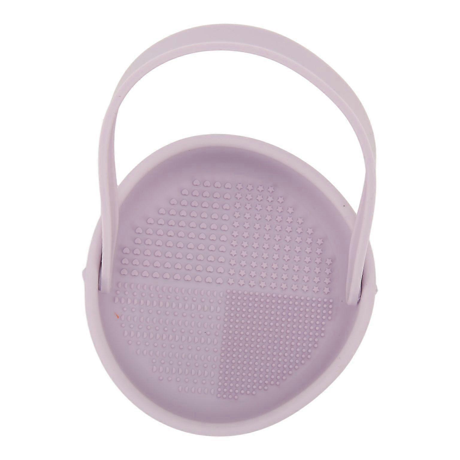 Cosmetic Brush Cleaning Bowl & Makeup Sponge Cleaner