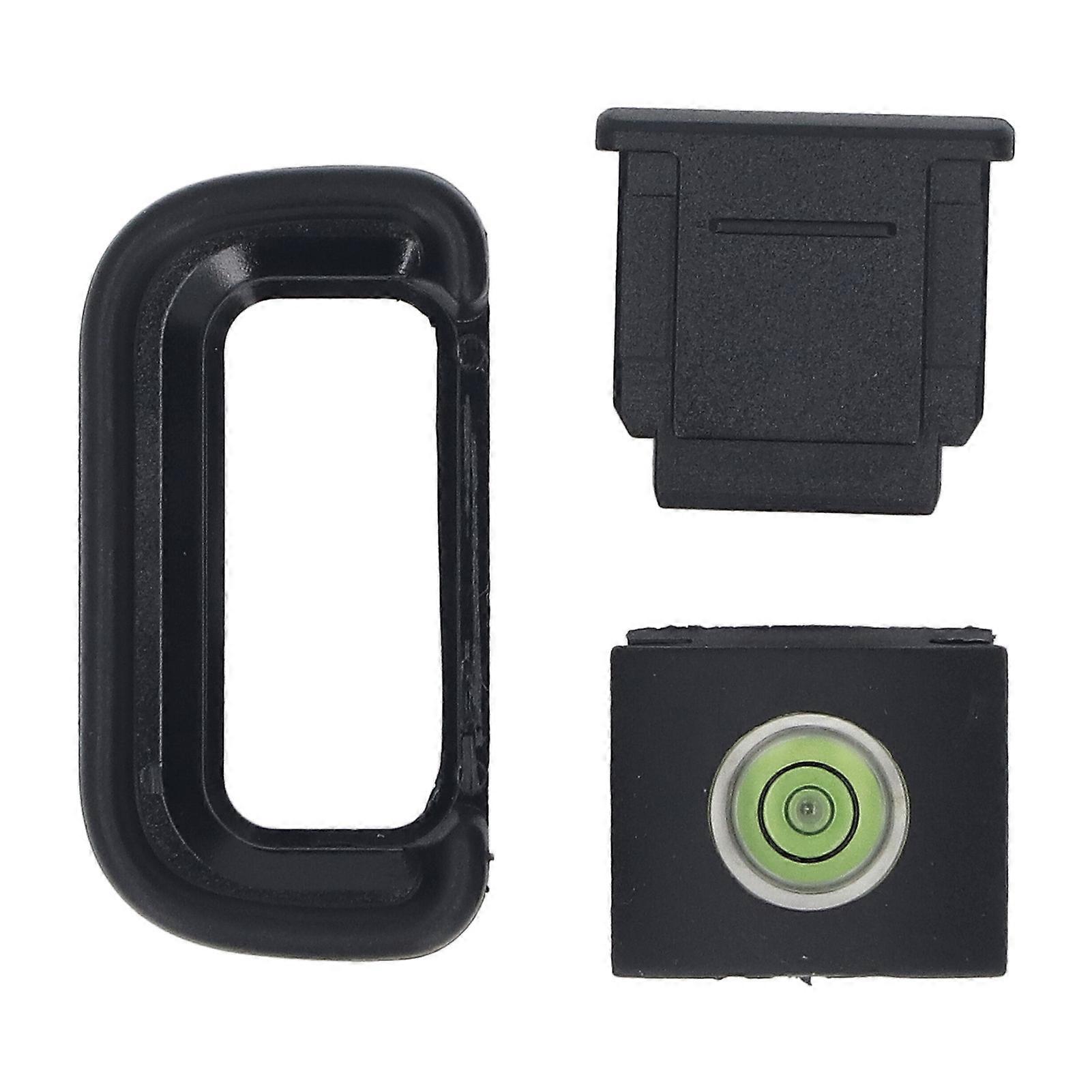 Camera Viewfinder Eyepiece Eye Cup Professional Camera Eyecup with Hot Shoe Cover and Level for A6700 Camera