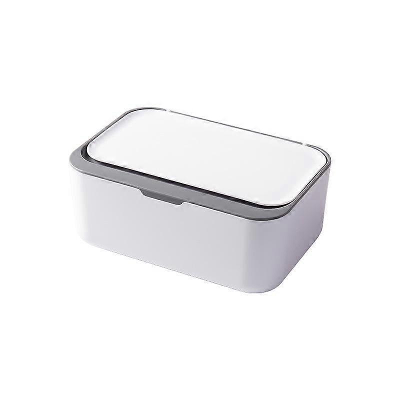 Portable Tissue Storage Box with Lid Dustproof Cover for Wet Wipes Dispenser Home Office Mask Storage Box Sealed Organizer