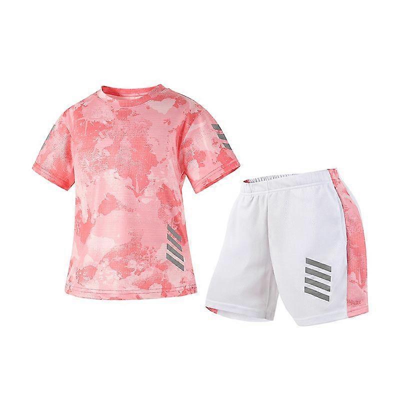 Été nouveau short à manches courtes costume filles vêtements à séchage rapide