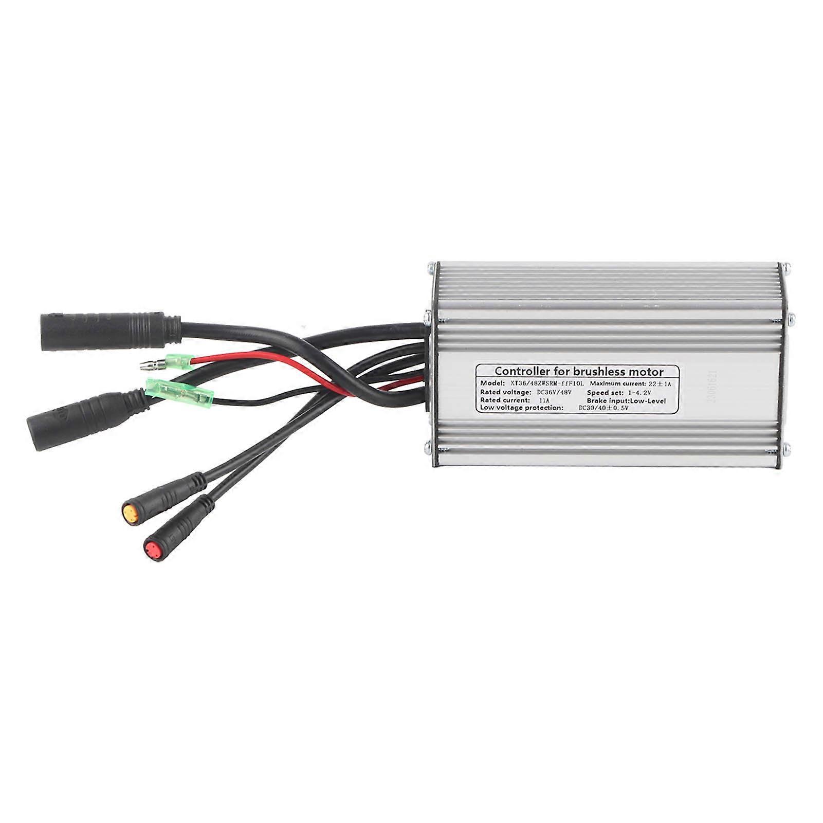 36V/48V Waterproof Controller for E-Bike with Light Cable