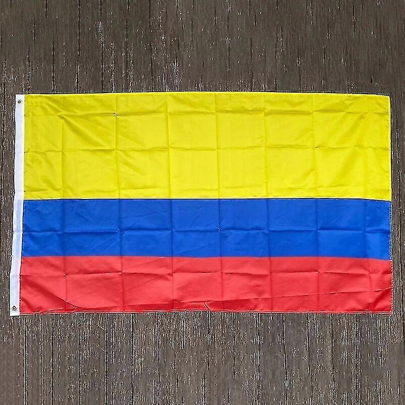 Colombie Drapeau Colombien 3 pi x 5 pi suspendu Drapeau de la Colombie Polyester Standard drapeau bannière