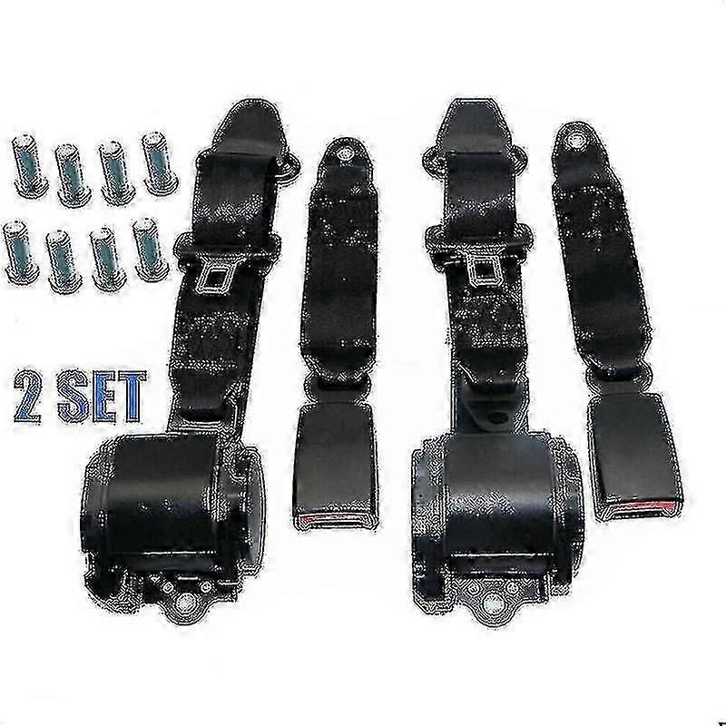 Automatic Retractable 3 Point Safety Seat Belt Lap Seatbelt For Car