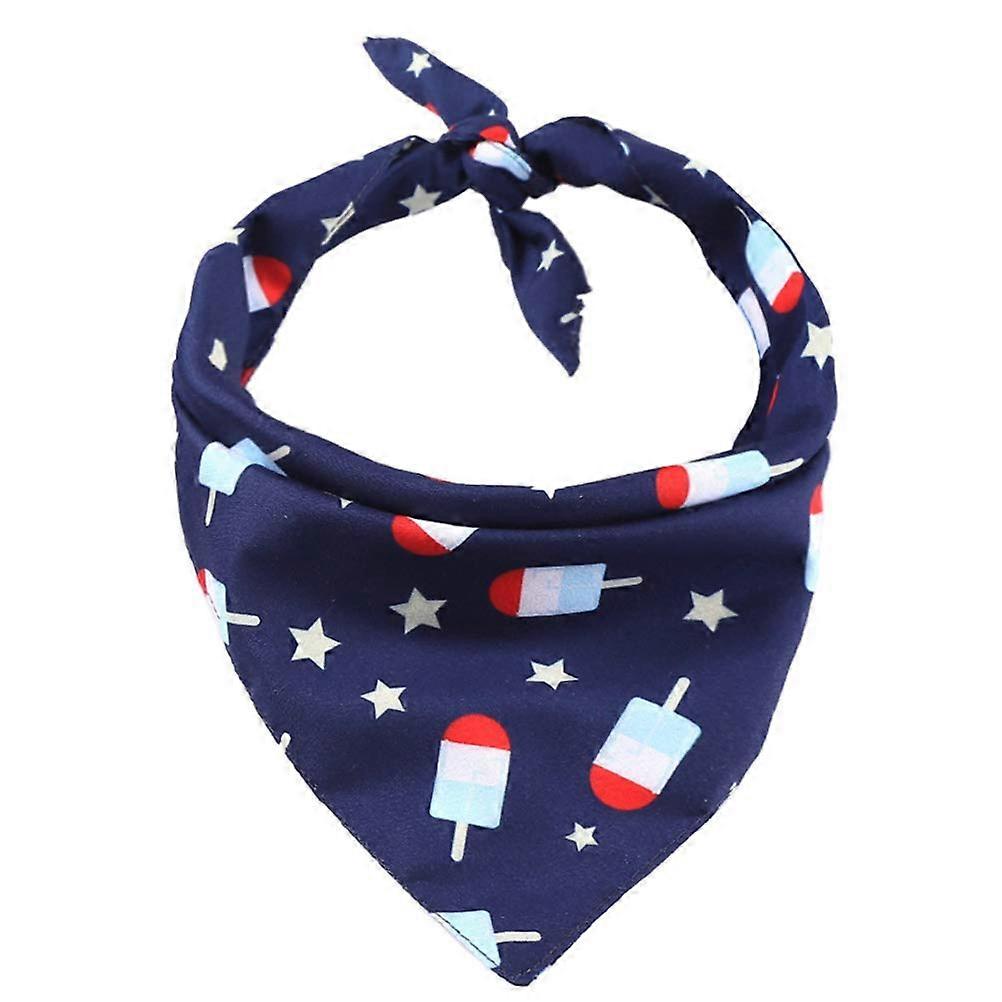 Pet Bib Scarf - Adjustable Soft Cotton Dog And Cat Drool Bib, Reversible Bandana Style, Machine Washable, Various Colors