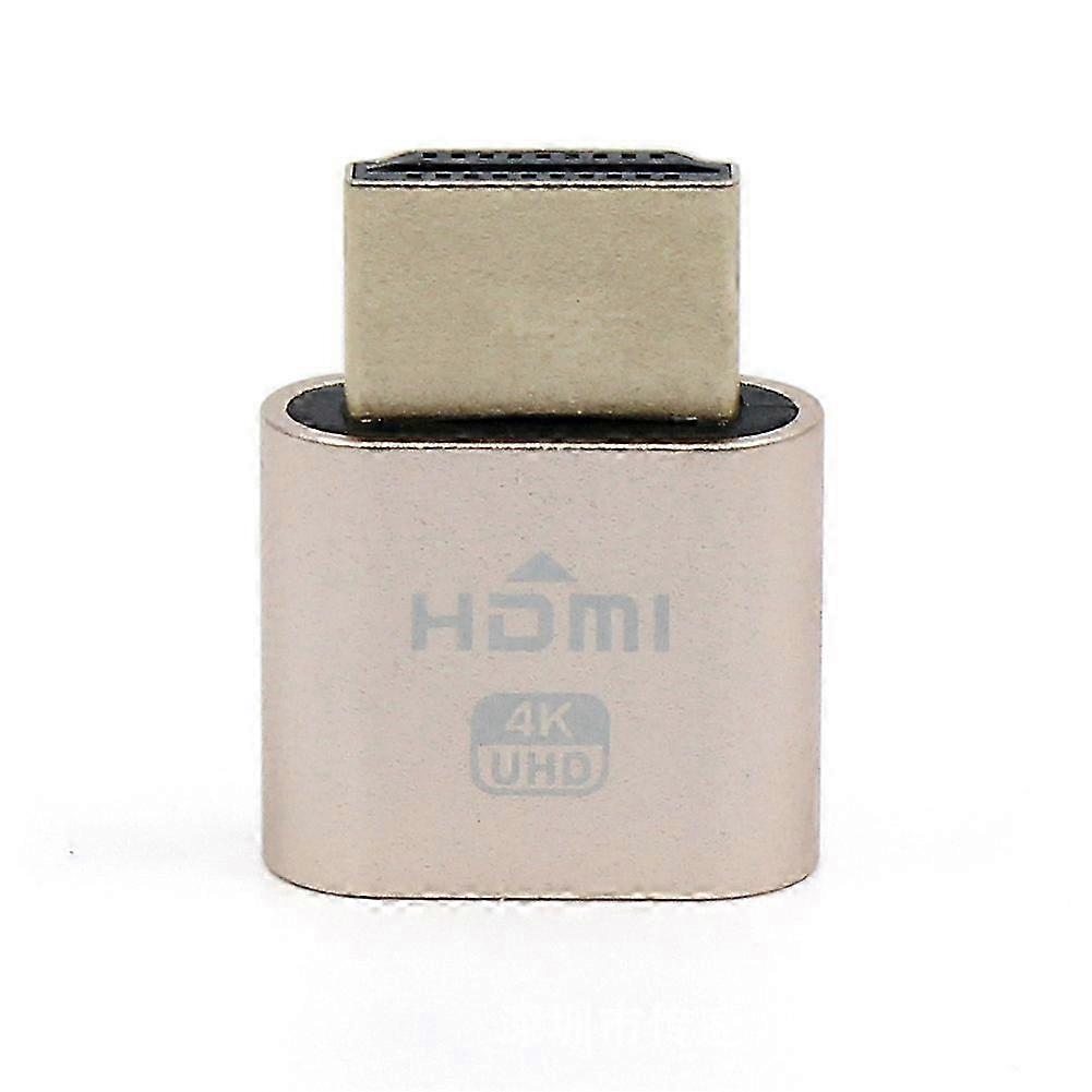 4K 3840x2160 60Hz Virtual HDMI-compatible EDID Dummy Plug Headless Ghost Display Emulator