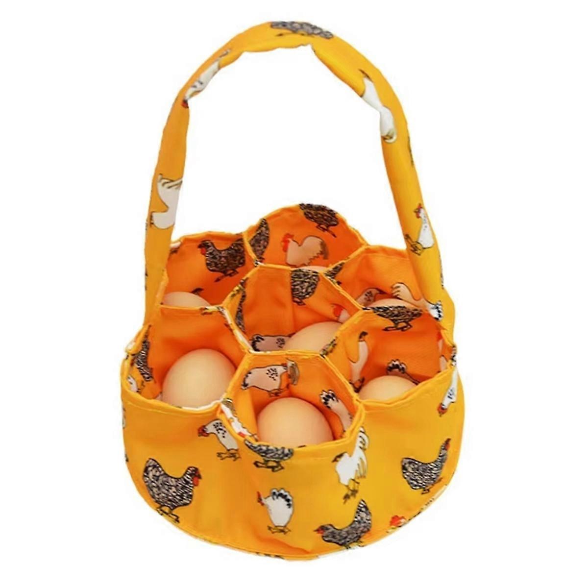 Egg Collection Basket for Chicken, Duck and Goose Eggs for Housewife Farm Garden Storage Supplies B