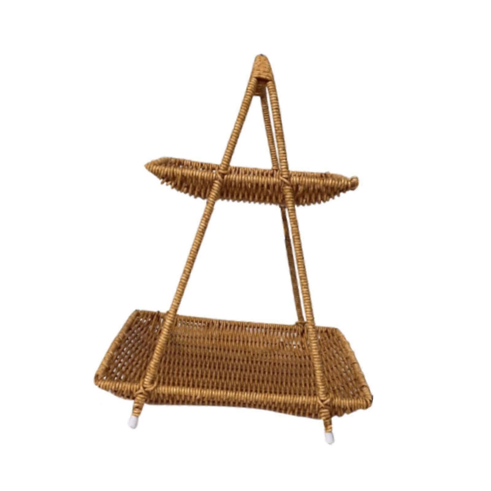 סל אחסון מזון מארגן מטבח סלסלת חטיפים לסלון שולחן עבודה ביתי 26x21x35 ס"מ