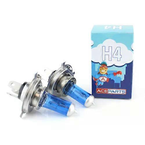 Fits Austin Mini MK2 55w ICE Blue Xenon HID High/Low Beam Headlight Bulbs Pair