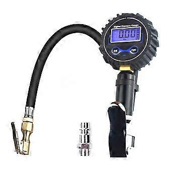 Easy to Read Digital Tyre Pressure Gauge Tester Meter with Temperature Readings Quick Response for Auto Car Maintenance