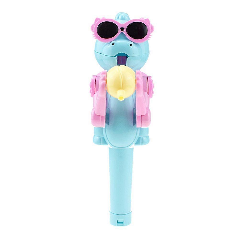 Dinosaur eating lollipop robot lollipop storage rack desktop ornaments