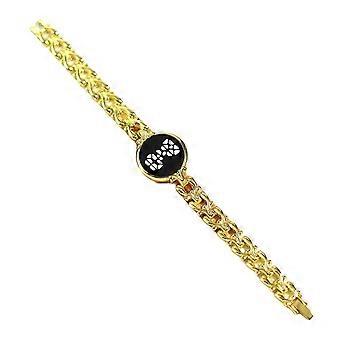 Electronic Watch Touch Decorative Metal Strap Mini Retro Girls Led Digital Watch For  Golden