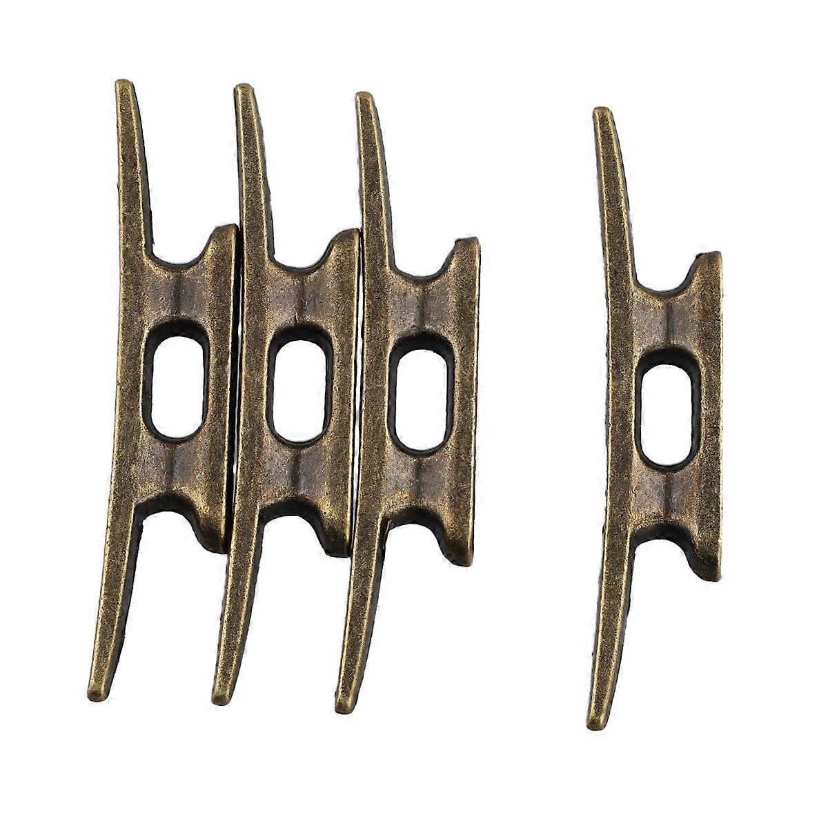 Boat Dock Cleat 4 Inch for Nautical Beach Lake Maritime Decor,4Pcs