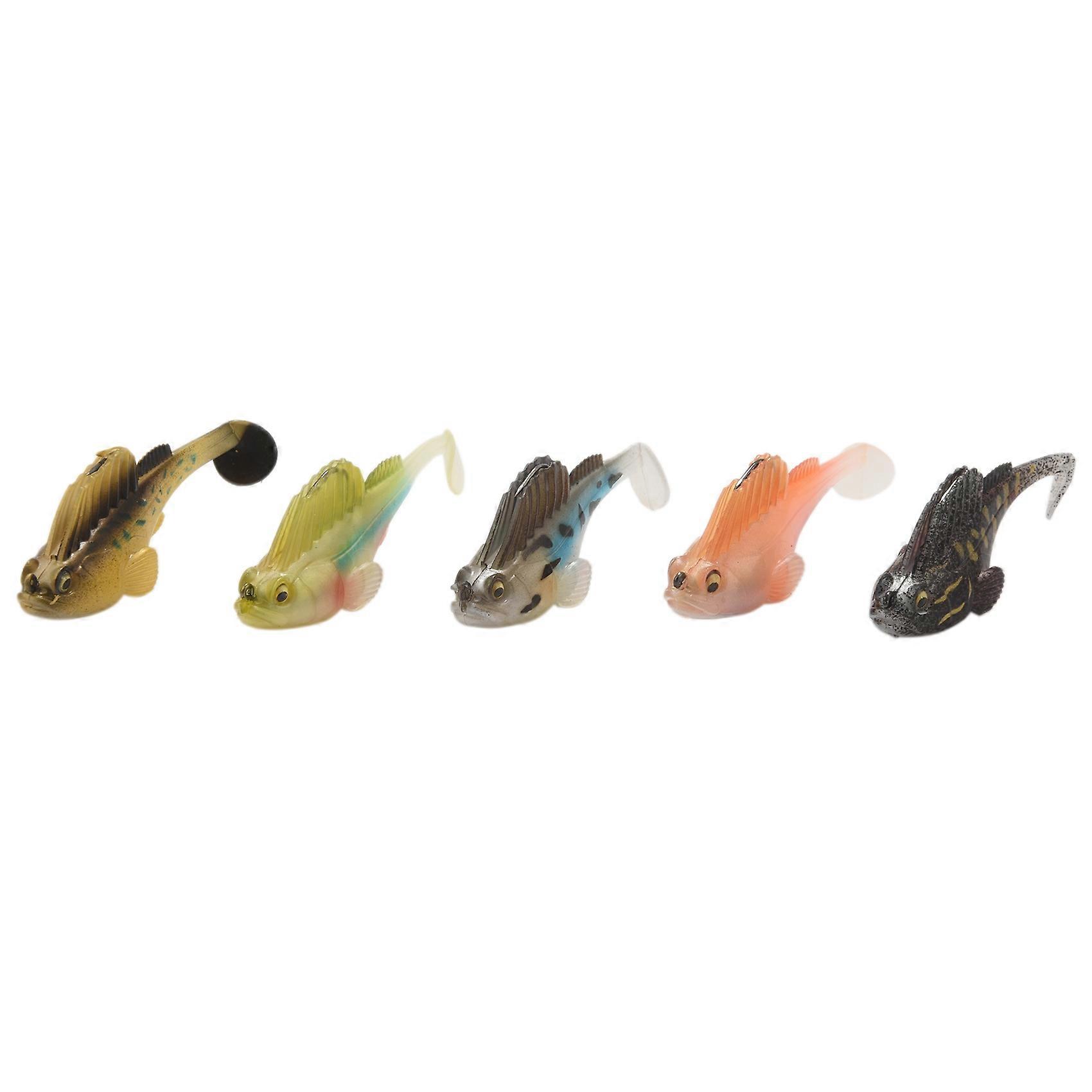 Soft Fishing Soft Bait Lead Jig Dark Sleeper Swimbaits Fishing Lure