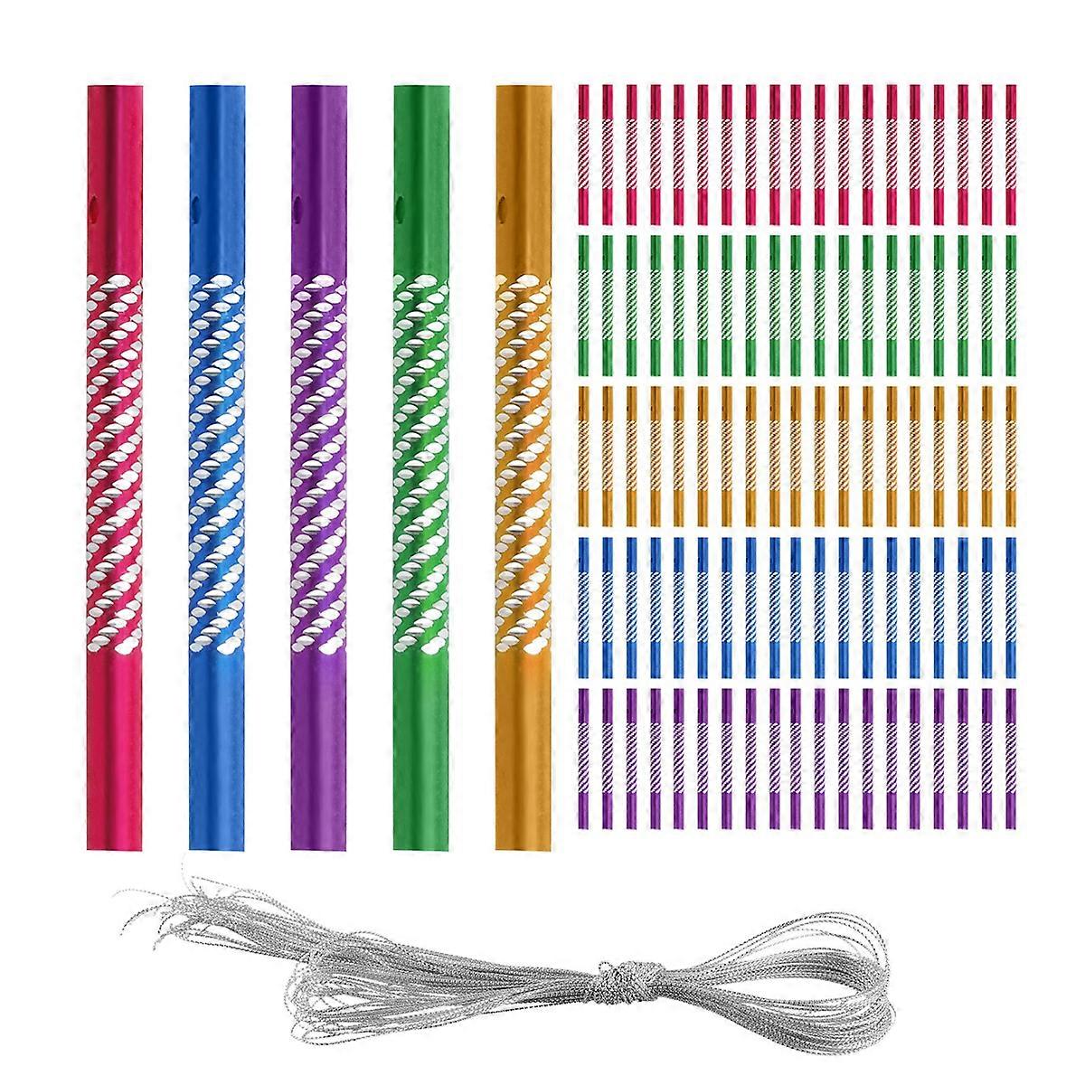 100Pcs DIY Wind Chim Hohl Wind Spinner Rohr Wind Chim