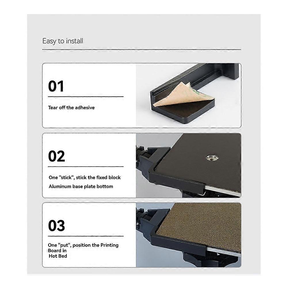 Hotbed Printing Plate Positioning Block for Neptune