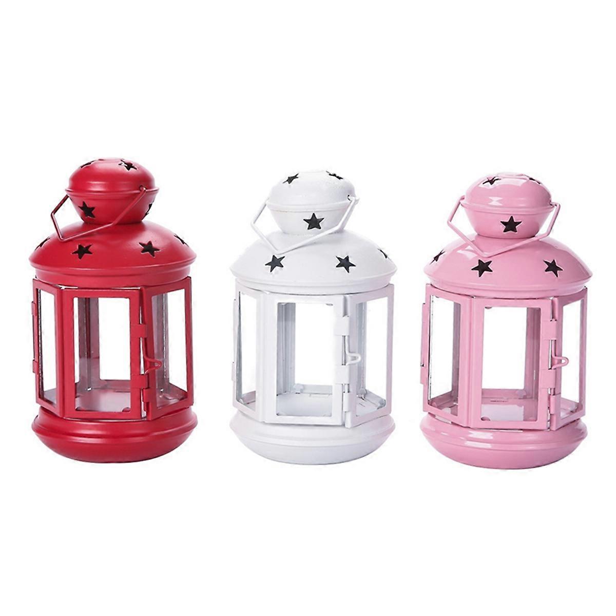 European Candlestick Wrought Iron Lantern Chandelier Candlestick