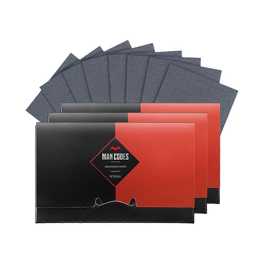 ورق نشاف زيت الوجه مناديل الوجه المحمولة النشطة الخيزران الفحم القنب ورقة التحكم في زيت الوجه أداة العناية بالبشرة للرجال