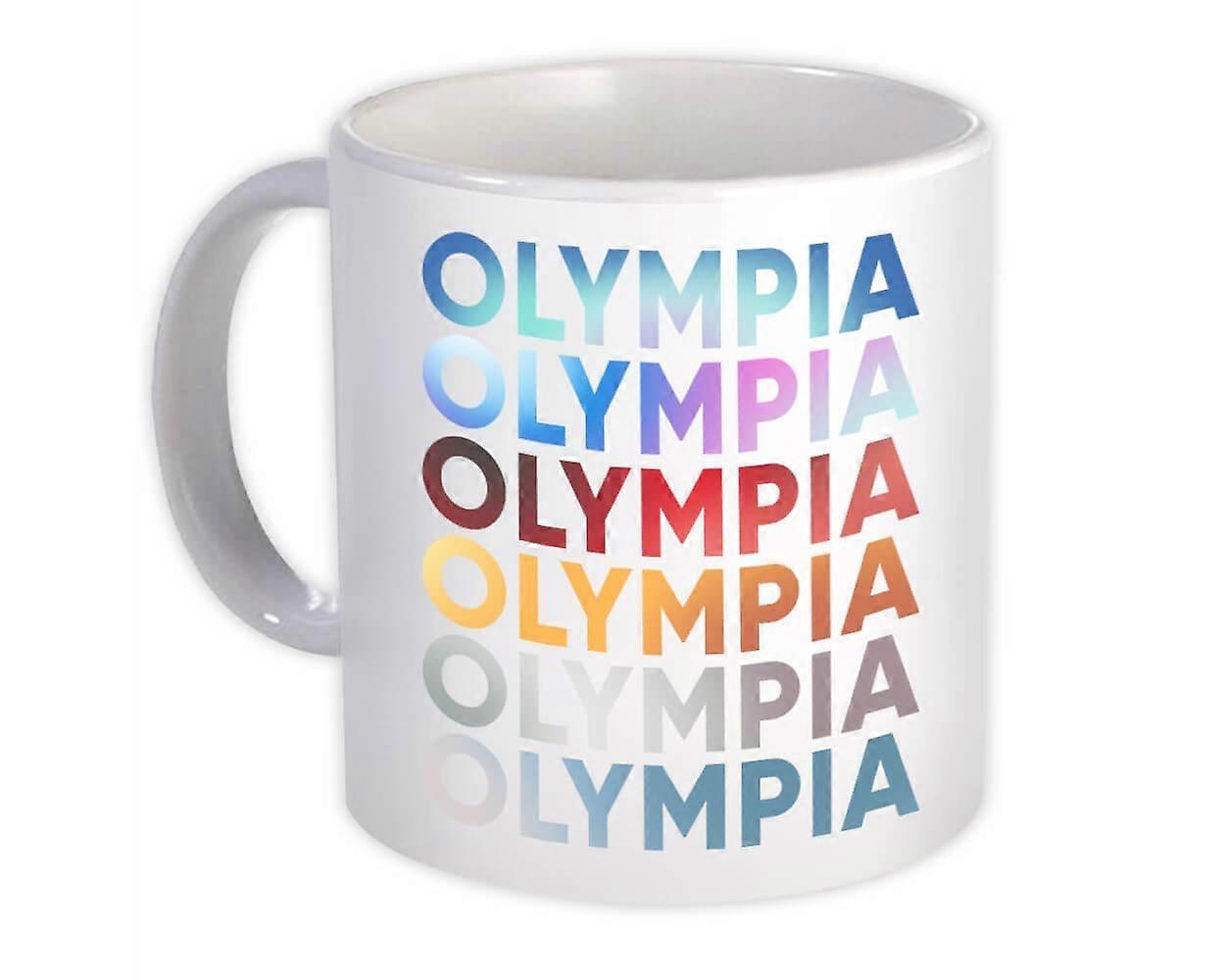 Gift Mug: Olympia  Washington Gradient
