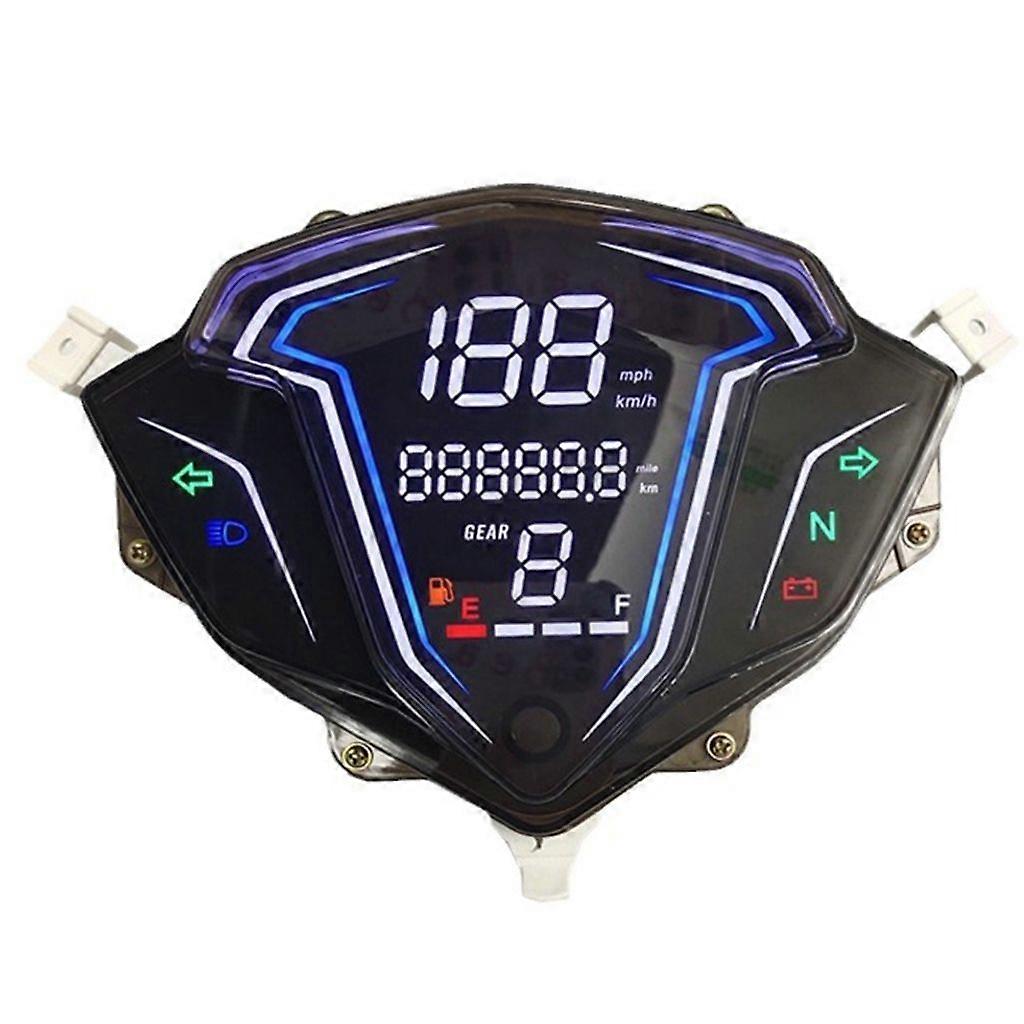 Dashboard LCD Speedometer Meter Instrument Cluster for SRL115 FI Clear Display