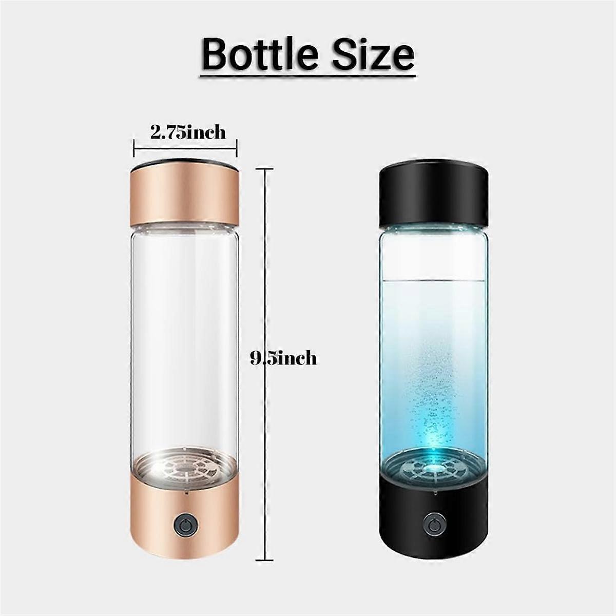 Technology Portable Hydrogen Water Ionizer Machine Essentials(Black)