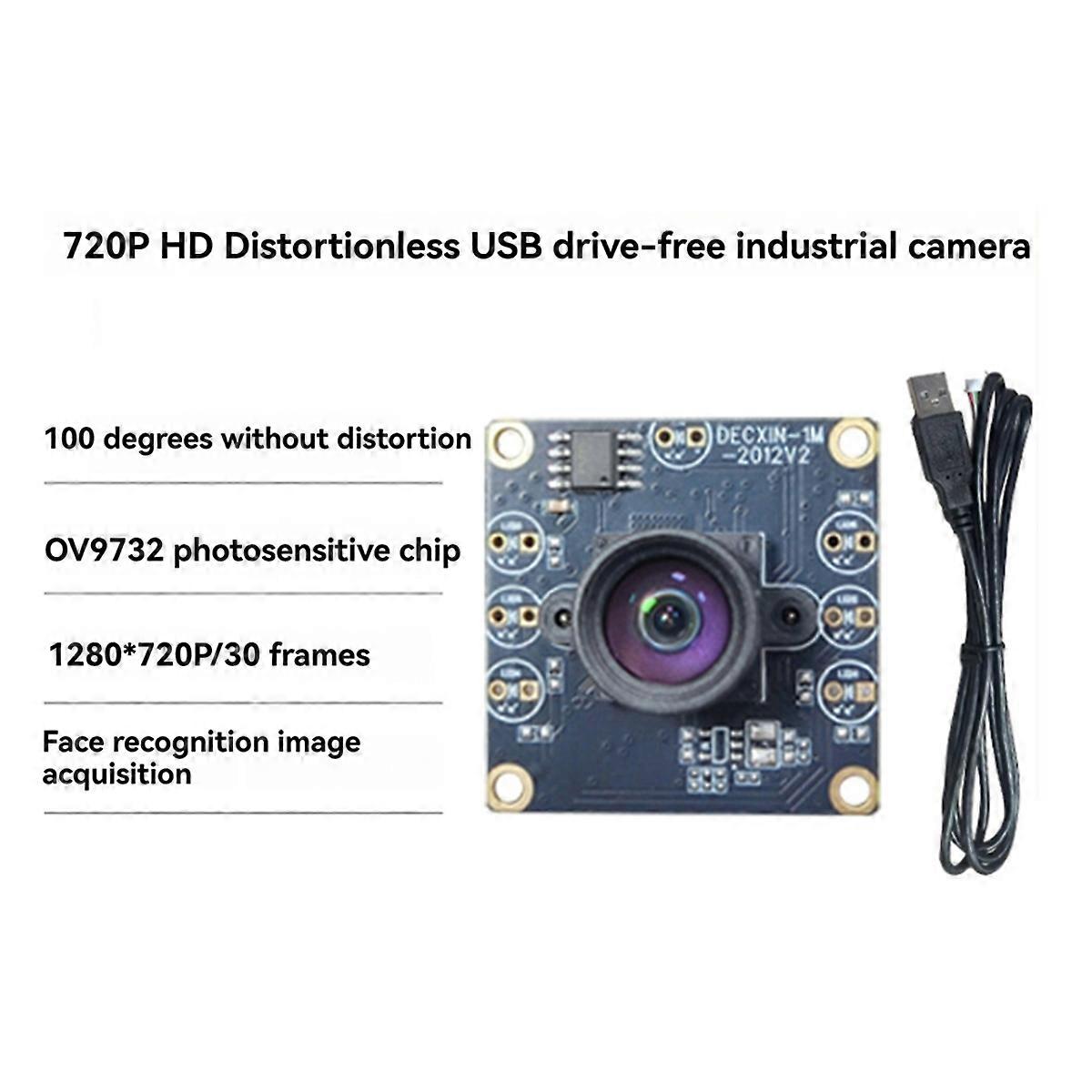 100 Degree Camera Module 1MP OV9732 USB 3 Meter Cable 1 set