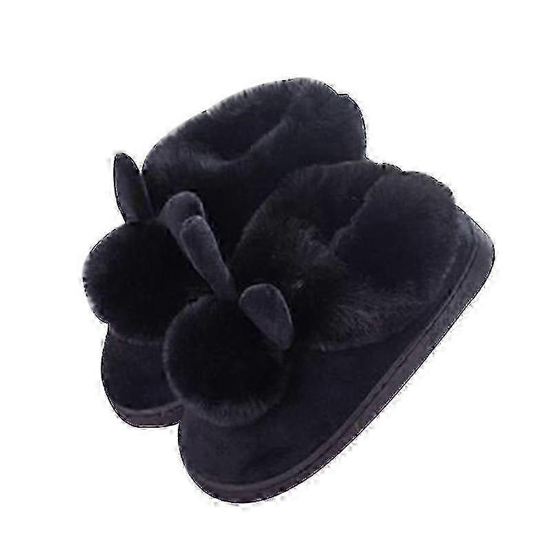 Women's Rabbit Ears Ankle House Boots