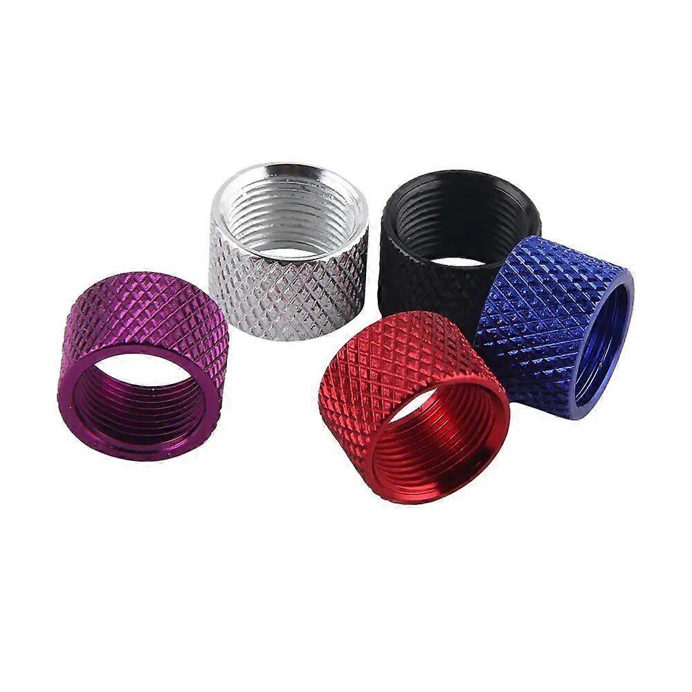 2Pcs Barrel Thread Protector 1/2\"-28  Aluminum Combo End Nut Screws Adapter Tools