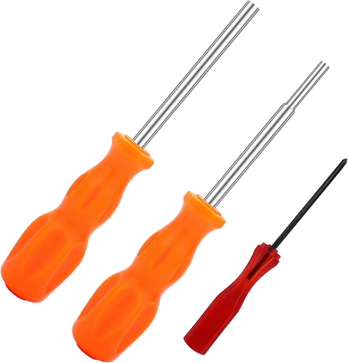 3-In-1 Game Security Screwdriver Set: 3.8 mm Security Bit, 4.5 mm Security Bit, 2.5 mm Triwing For SNES NES N64 Game Boy
