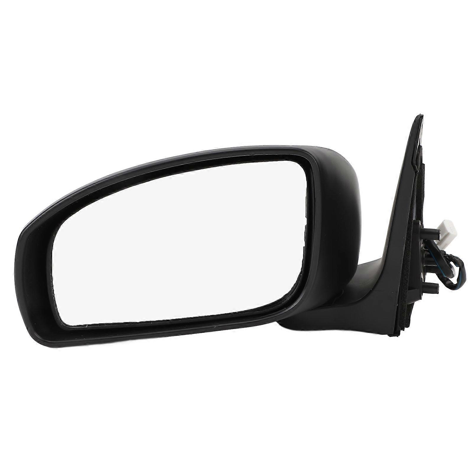 Power Mirror Electric Adjustable Clear Vision White Side Door Mirror Replacement for Sentra SR