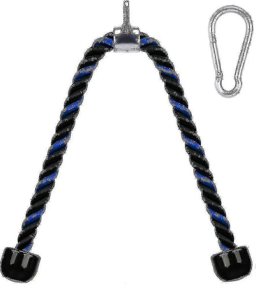 Tricep Rope 36 Inches Pull Down With Stainless Hook High Quality
