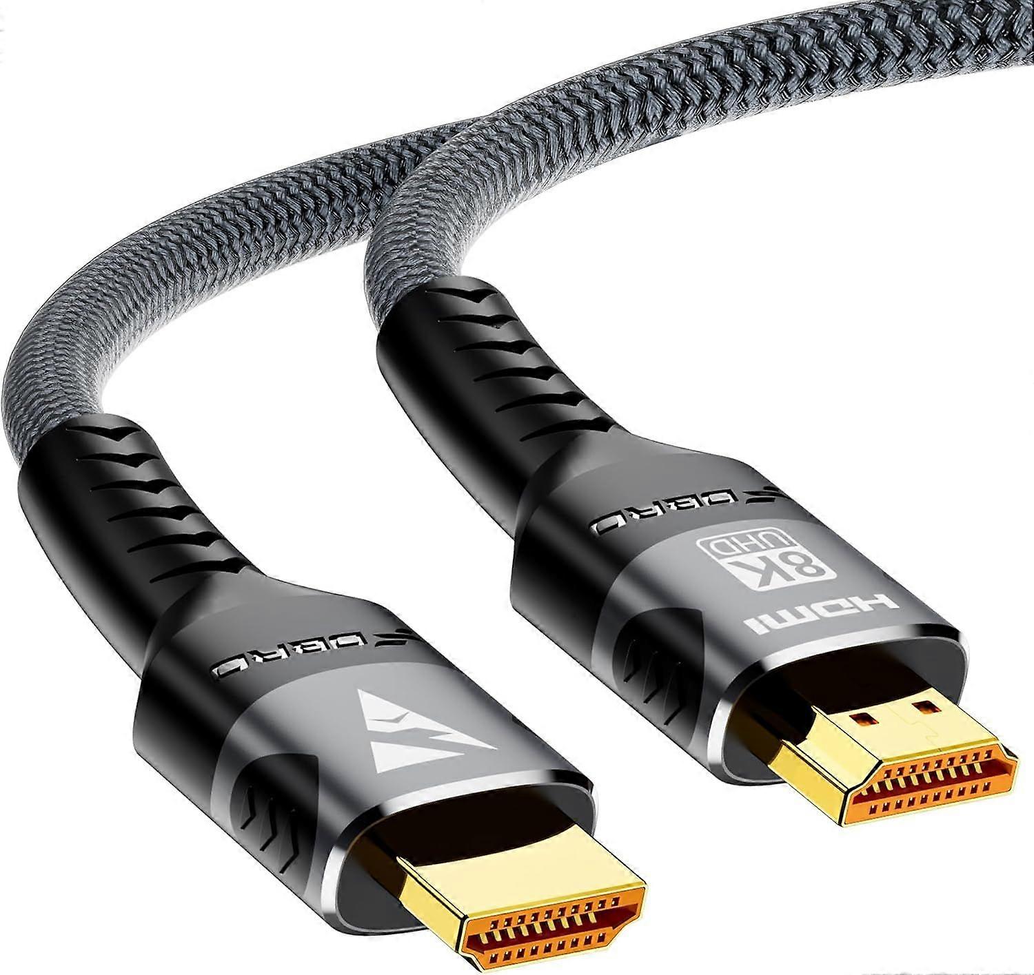 8K HDMI 2.1 كابل الألياف البصرية HDMI كابل 120HZ 48gbps Hdr Hdcp ل HD التلفزيون مربع العارض Ps3/4 الترا عالية السرعة الكمبيوتر