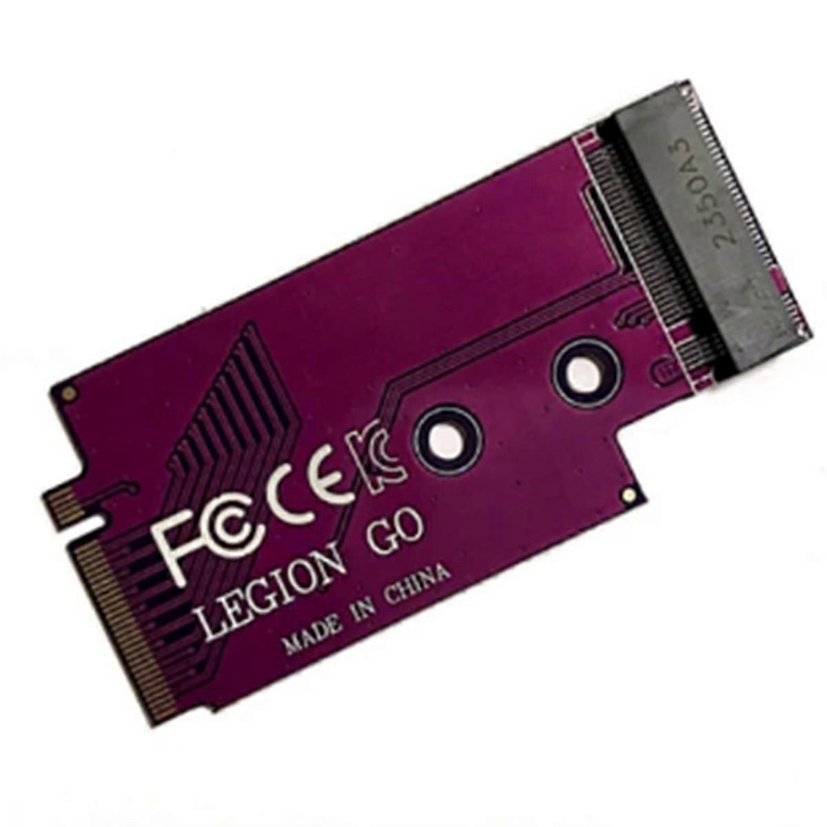 Modified Transfer Board for Legion Go SSD Memory Card Adapter for NVME M.2 2242 to 2280 Hard Drive Card Accessory(D)