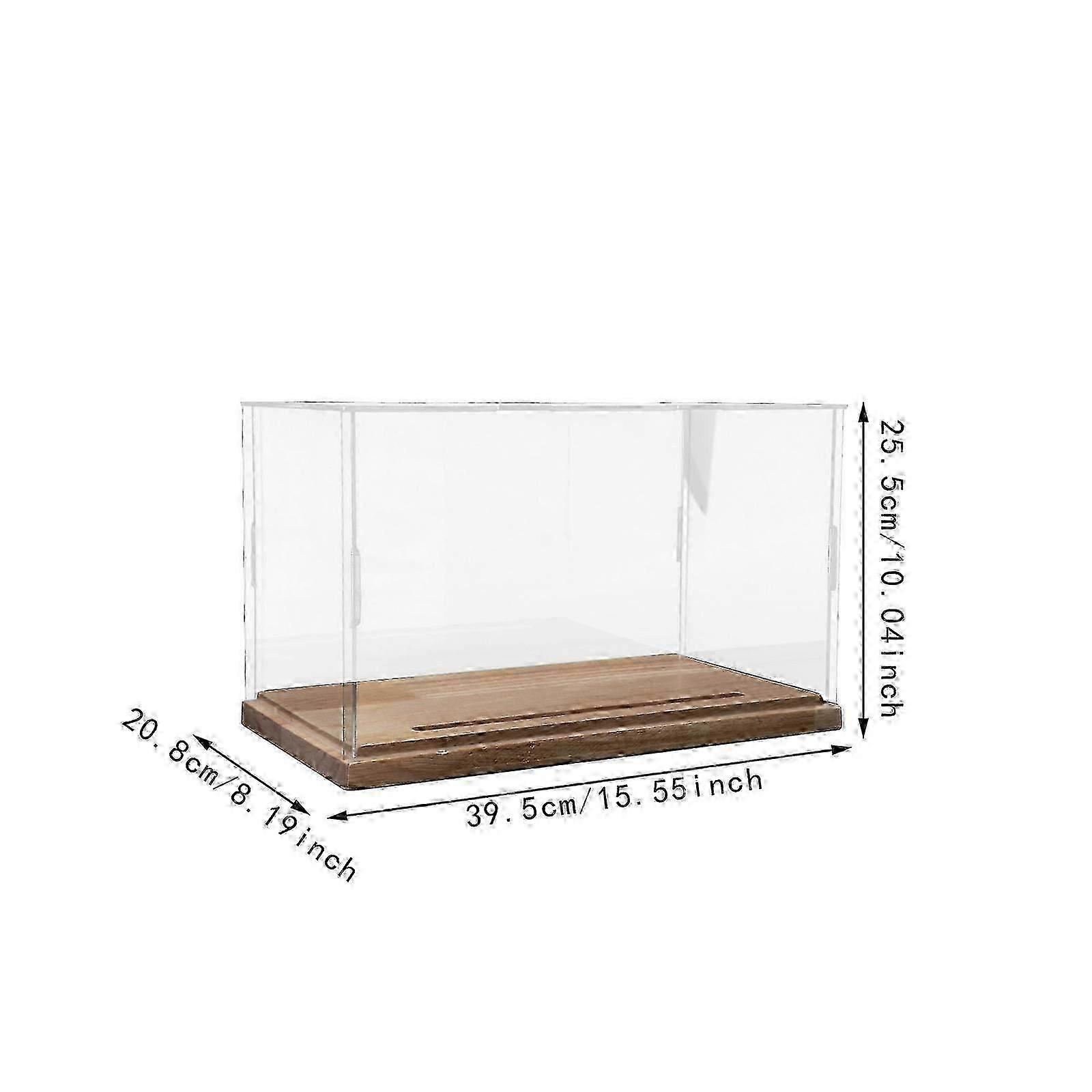 Clear Display Case Showcase Dustproof for 1/6 Scale Action Figures Souvenirs