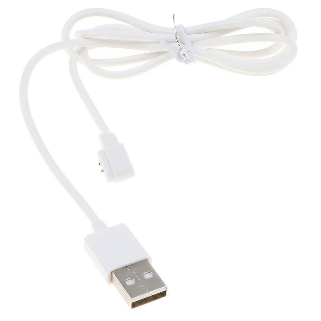 2 Charging Cable For Watch Charging Dock Charger Adapter Cord (White)