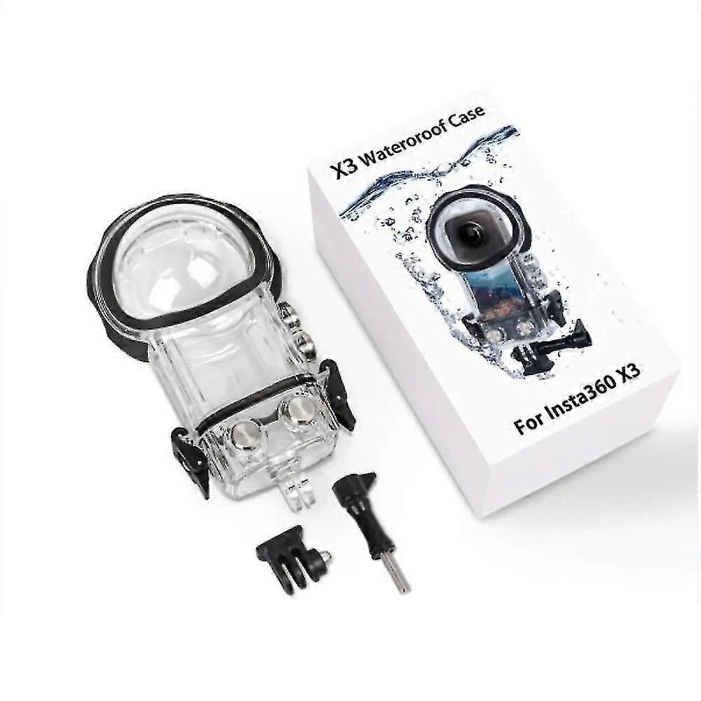 Sports Camera Dive Case Waterproof Housing Protective Case Underwater 40m Cover For Insta360 X3 Acti