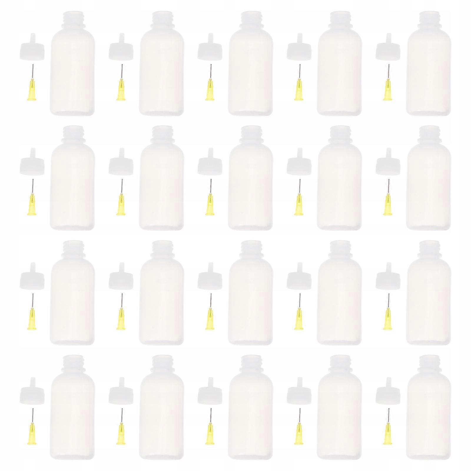 20pcs Needle Tip Applicator Squeeze Bottles