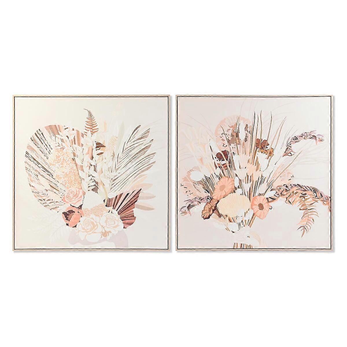 Canvas DKD Home Decor polystyrene canvas 100 x 4 x 100 cm