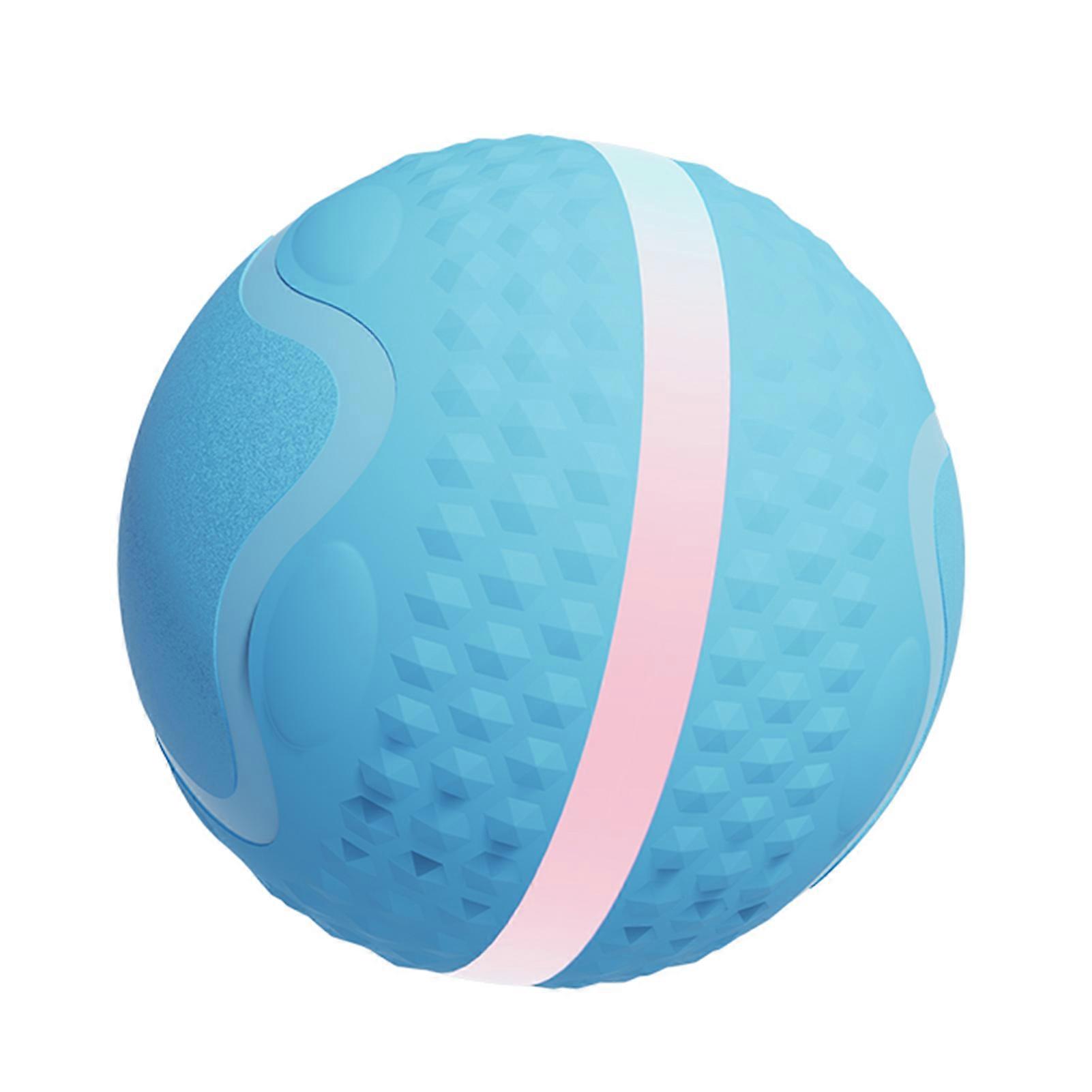 Motion Activated Dog Smart Ball Interactive Dog Toys with LED Lights Automatic Rolling Ball Toys for Small/Medium Dogs USB Rechargeable