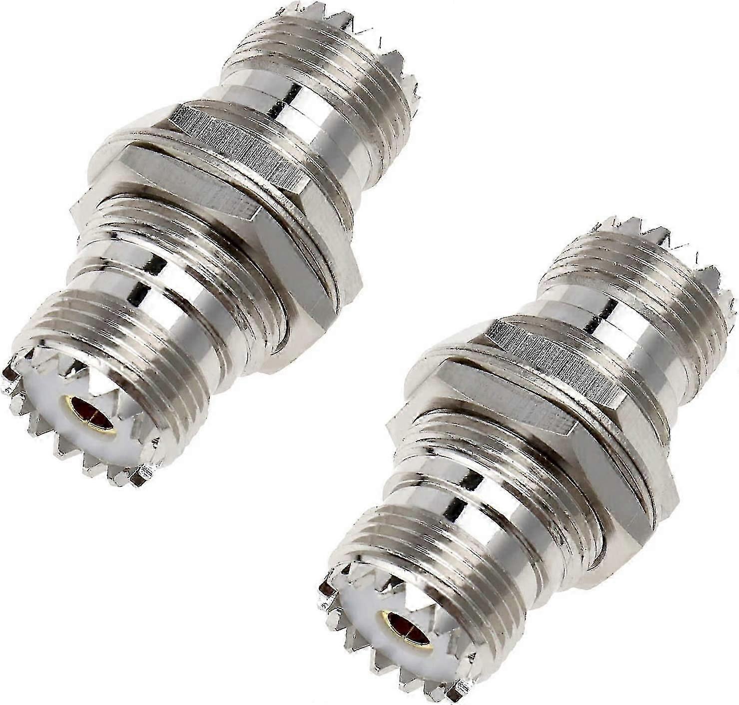 Coal Rf Connector Uhf Plug Socket With Nut And Washer er) (2pcs)