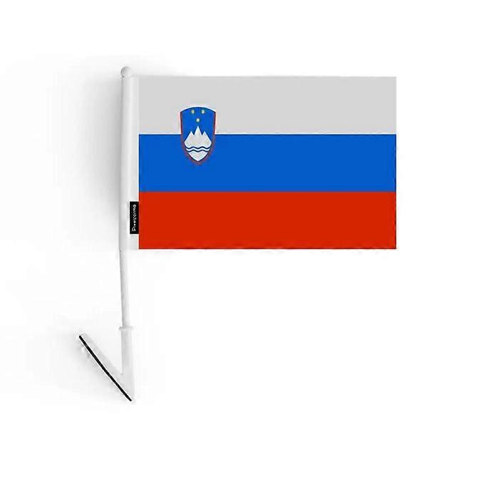 Adhesive Flag – Slovenia – 14 x 21 cm – Flexible Polyester – Easy to Stick – 1 piece