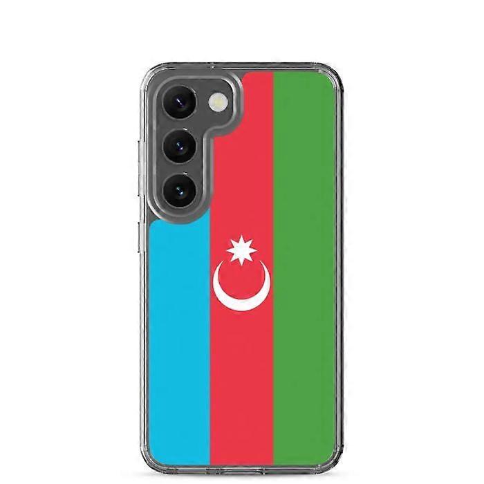 Phone Case - Samsung - Galaxy S23 Plus - Azerbaijan Flag - Flexible - Multicolor