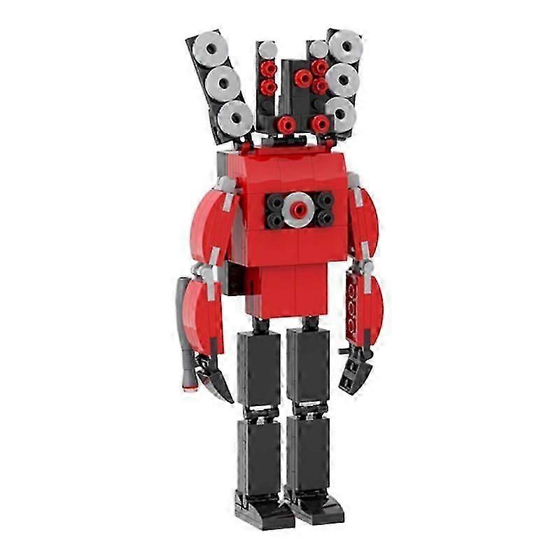 Skibidi Toilet Action Figure Building Block Kit Monitor Man Blocks Models Building Toys Skibidi Toilet Model Kid Collection Gift