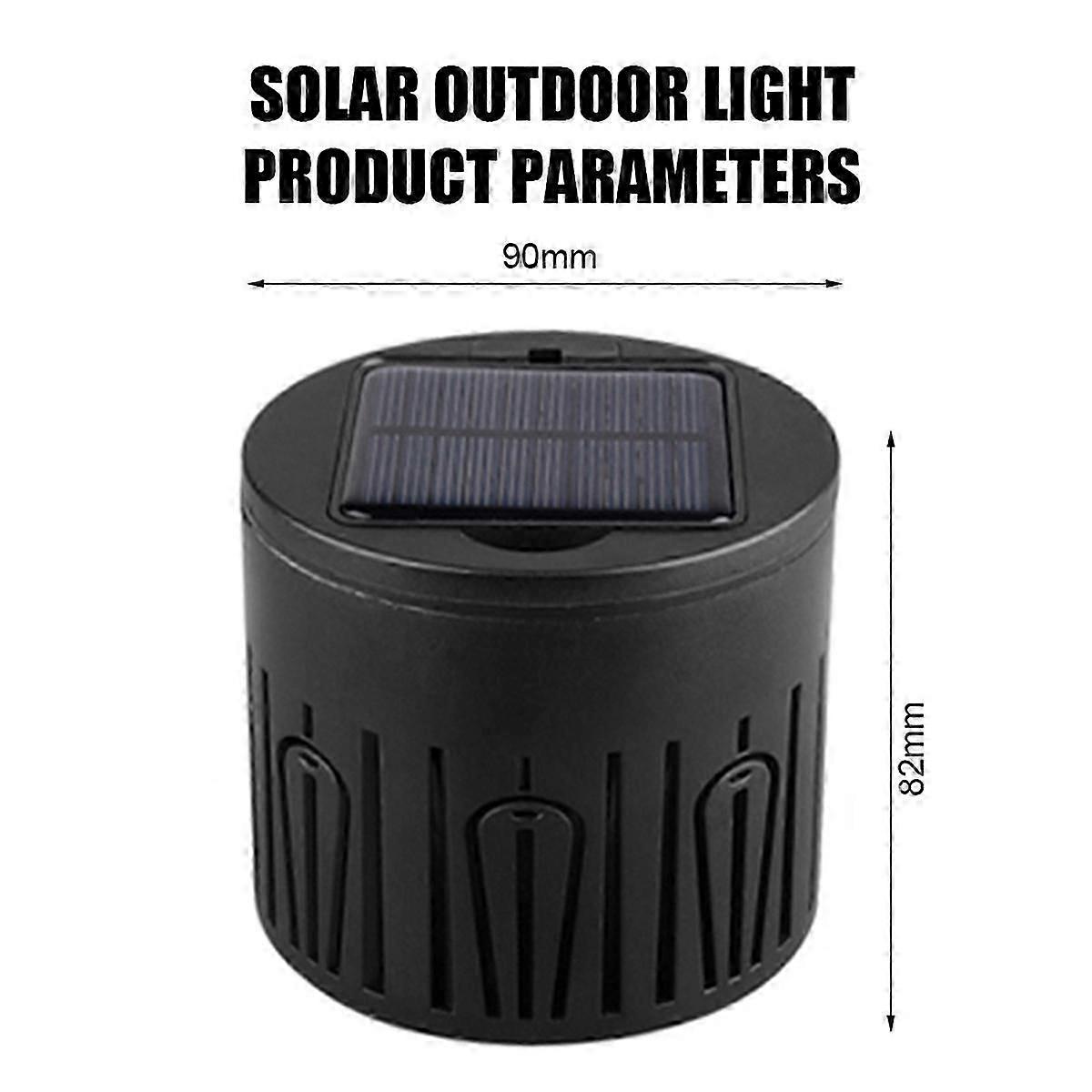 Solar Pathway Lights 6Pcs, for Steps Decks Pathway Yard Stairs Fences