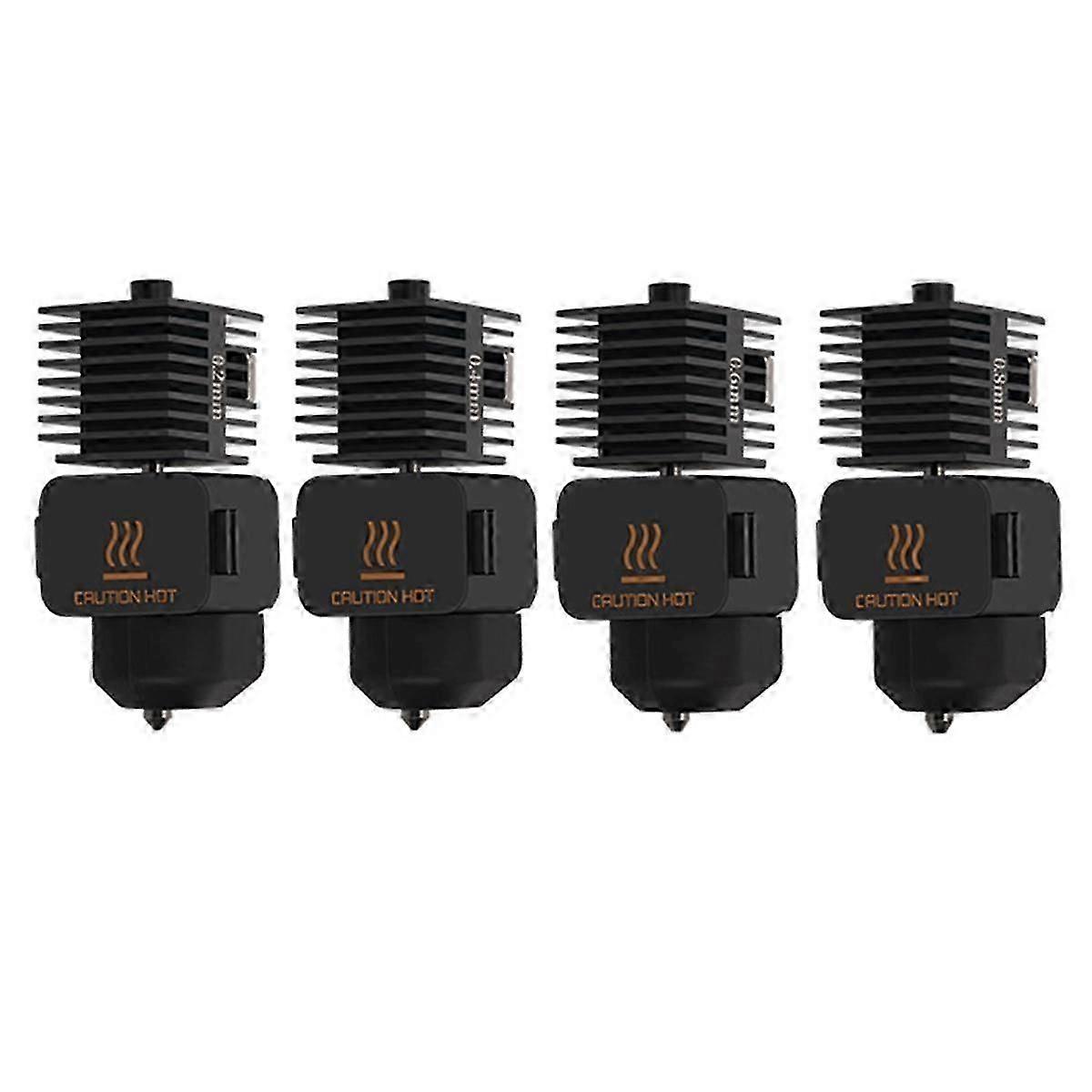 A1 Mini Nozul Sıcak Uç Komplesi için Hotend Kiti 0.2 / 0.4 / 0.6 / 0.8mm Nozul A1 3D Yazıcı Parçaları için