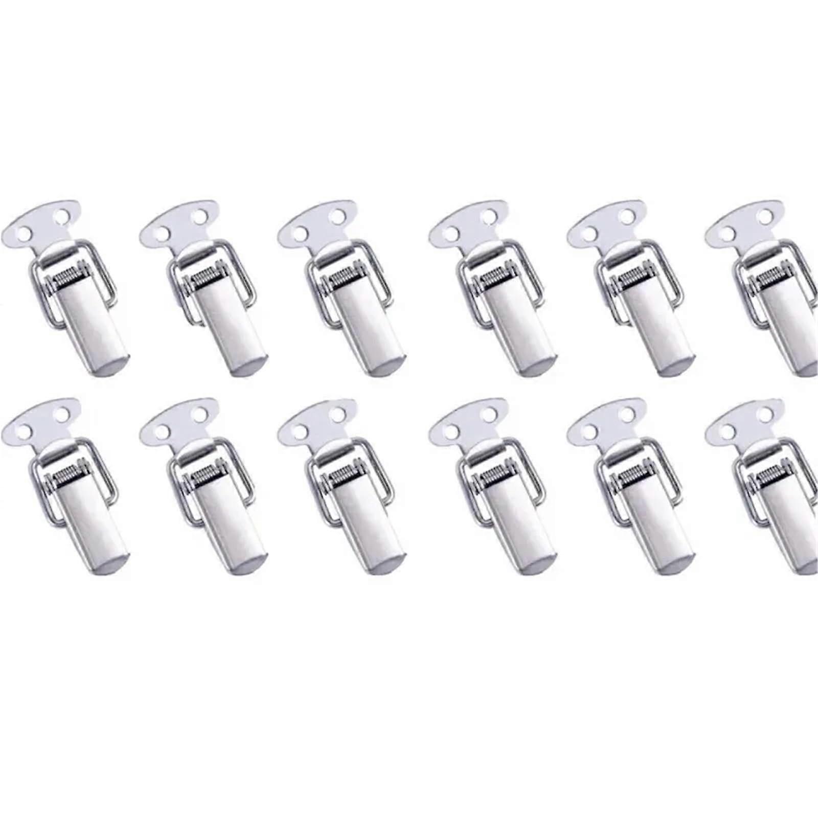 Spring Loaded Toggle Latch 12/24PCS Toggle Latches Spring Loaded Clamp Clip Case Box Latch