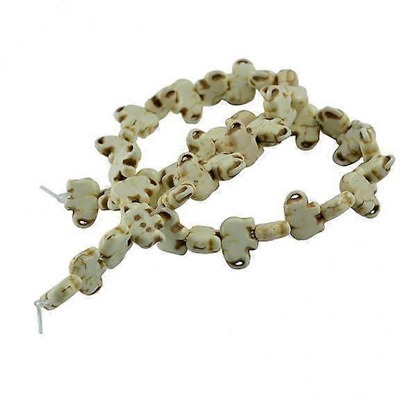 Howlite Turquoise Elephant Bead Collection for Creative Jewelry Making