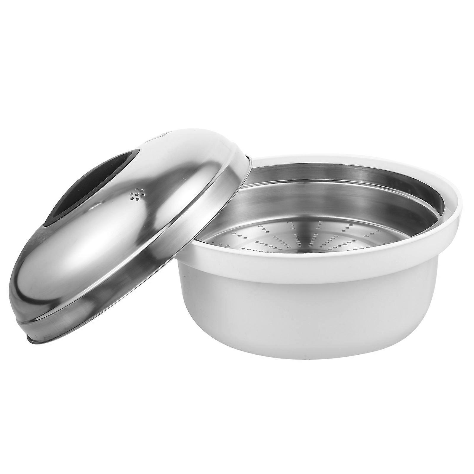 Microwave Steamer for Cooking Steamed Buns, Rice, Dumplings, and Vegetables – Easy to Use Kitchen Essential