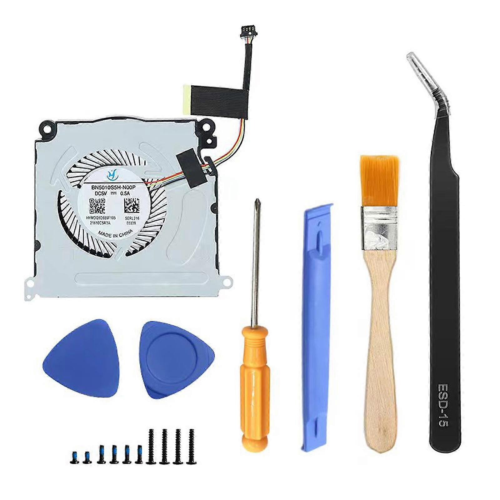 Durable Tool Compatible for Steam Deck Game Console CPU Cooling Fan Resolve Heat Problem Screwdriver Set Bits-Open Tools Multicolor
