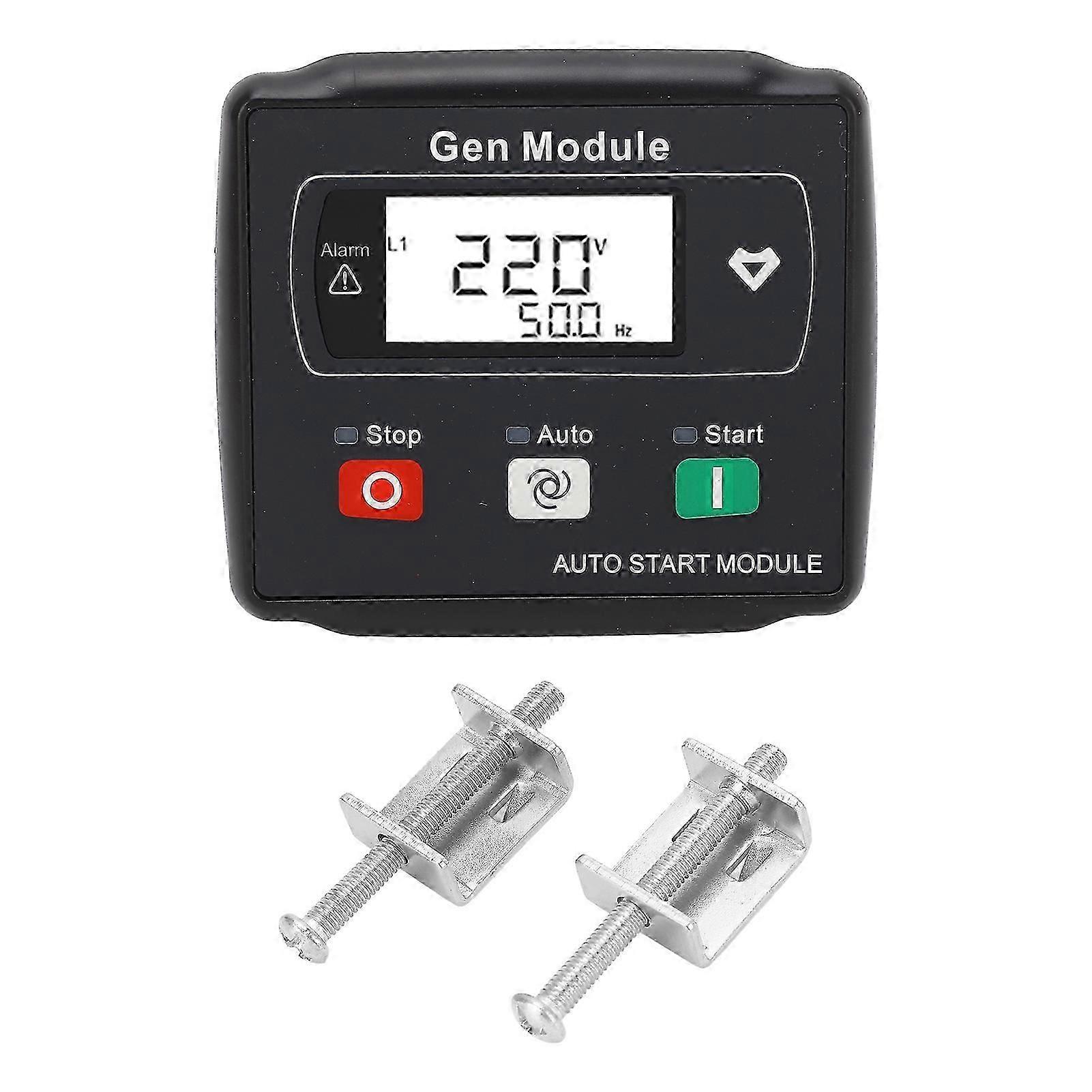 Generator Auto Controller LCD Display Genset Control Module Panel for Diesel Engine 15360V